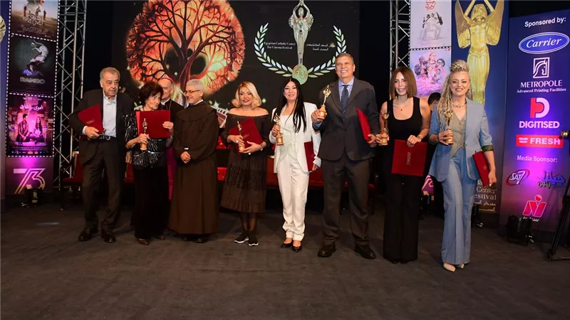 ليلة فنية إنسانية.. مهرجان الكاثوليكي يحتفي بالسينما الراقية ويكرم ألمع النجوم