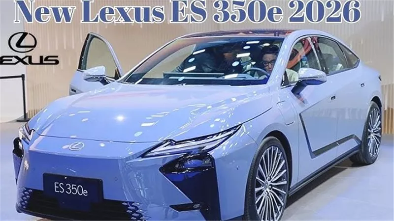 إطلاق لكزس ES موديل 2026 بتصميم جديد كليًا ومواصفات مميزة