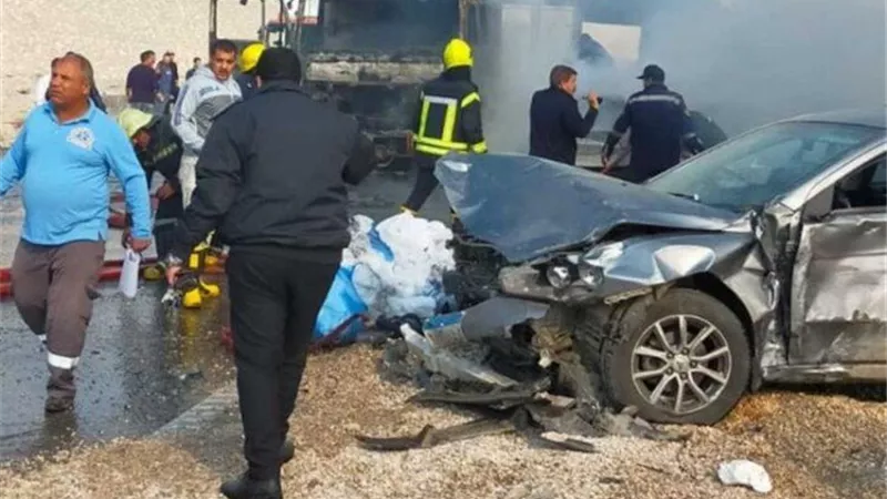 بالأسماء.. حادث تصادم سيارتين يصيب شخصين في الشرقية