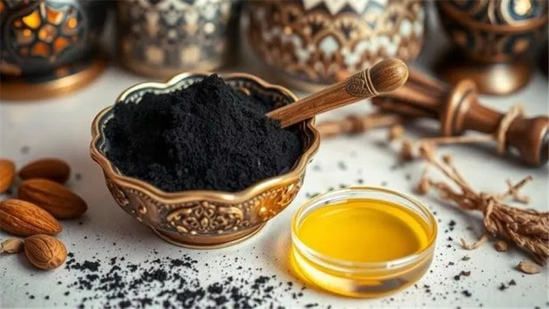 كحل طبيعي في البيت بخمس خطوات فقط.. سر جمال الجدات