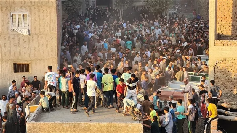 قرية السنابسة يستعدون لوداع جماعي مهيب لـ19 فتاة من ضحايا حادث المنوفية