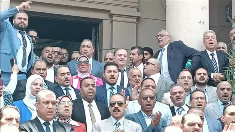 المحامين يحتجون في جميع المحافظات رفضا لرسوم «الخدمات المميكنة»