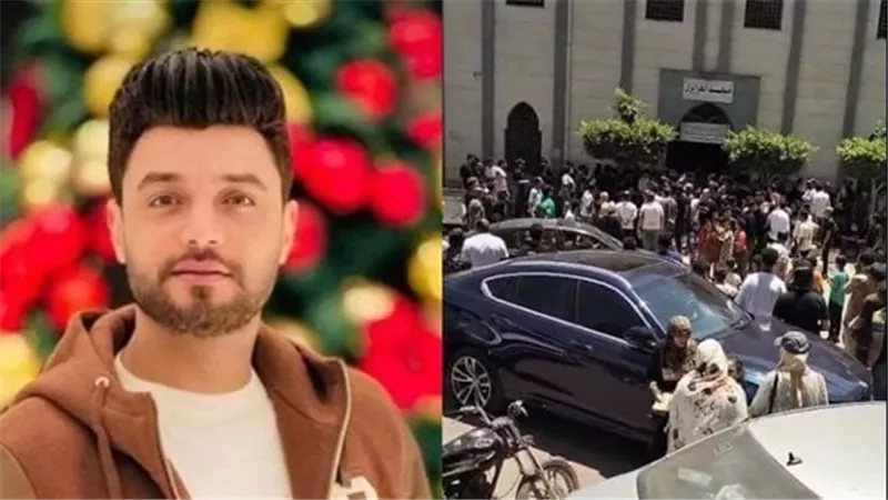 تأخر دفن أحمد عامر 3 ساعات.. الطب الشرعي يتدخل والأمن يغلق المسجد