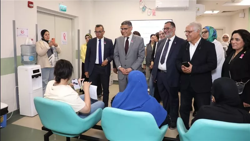 محافظ الجيزة يتفقد مستشفى «بهية» للسرطان ويشيد بدورها في دعم صحة المرأة