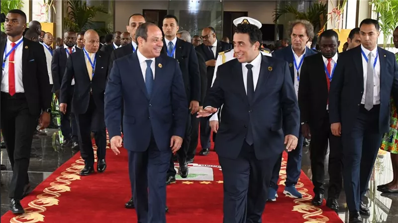 السيسي يواصل لقاءاته الثنائية على هامش قمة الاتحاد الأفريقي بمالابو