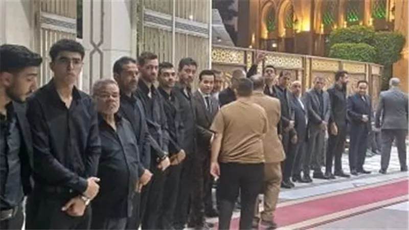 نقابة الموسيقيين والفنانون يودعون محمد عواد في جنازة مهيبة وعزاء مؤثر