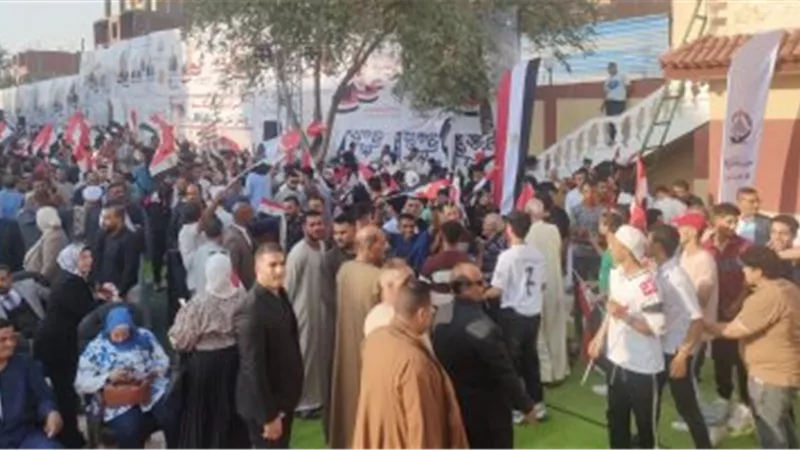 حزب الجبهة الوطنية يختتم مؤتمره الجماهيري بالجيزة لدعم مرشحي «الشيوخ 2025»