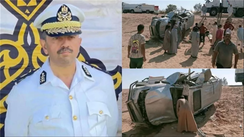 قيادات الداخلية في وداع رسمي مؤثر لمدير أمن الوادي الجديد