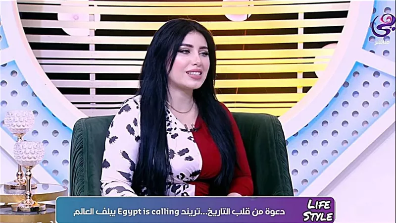 ريم صلاح إعلامية قناة هي الفضائية تفتح أبواب كنوز مصر السياحية