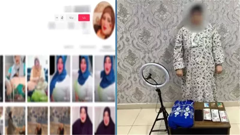 القبض على صانعة محتوى بتهمة التعدي على القيم الأسرية