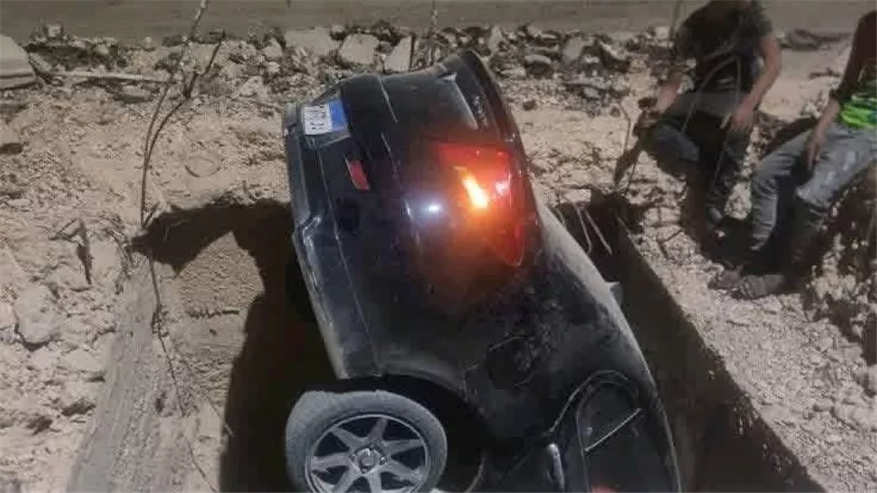 «نجونا من المقبرة»..أول تعليق من أحد ضحايا حادث الحفرة القاتلة بحدائق أكتوبر