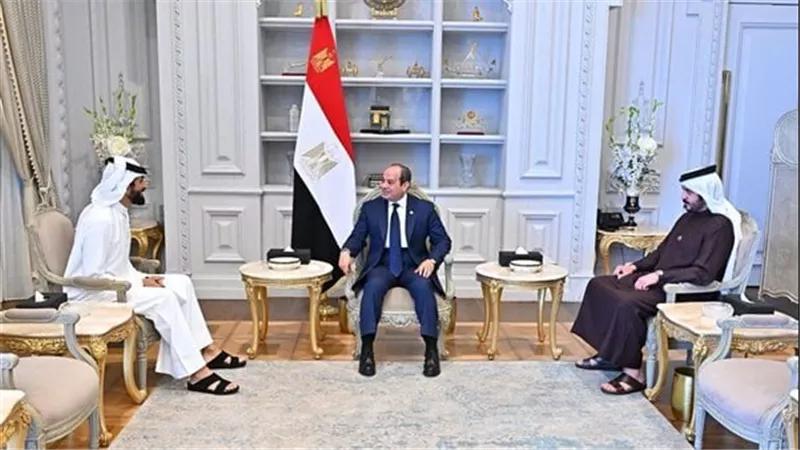 الرئيس السيسي يستقبل قيادات بحرينية لبحث التعاون الثنائي وتطورات الأوضاع الإقليمية