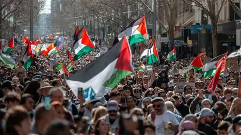 مظاهرات تاريخية في أستراليا.. صوت الشعب يدعم الفلسطينيين