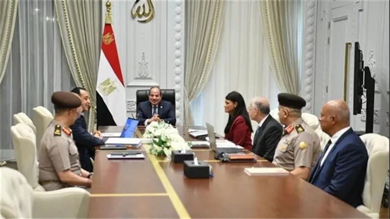 الرئيس السيسي يتابع جهود تحديث منظومة الري وترشيد الموارد المائية