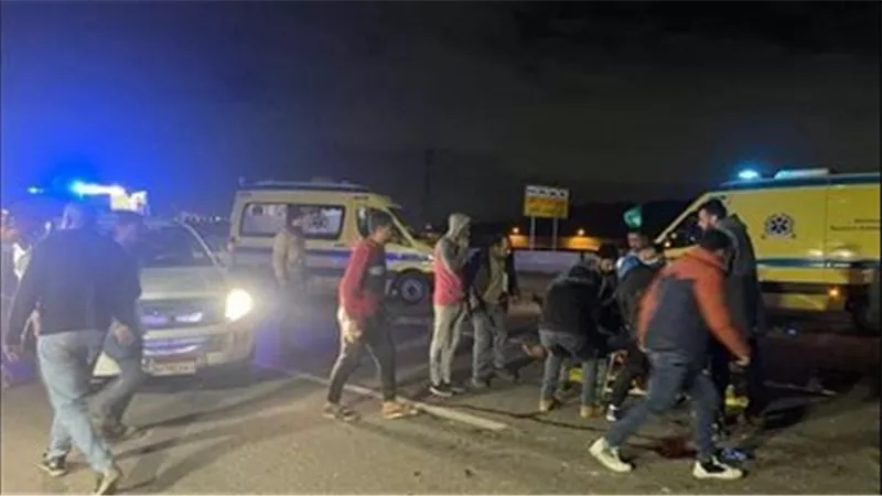 إصابة 4 أشخاص في حادث مروع أمام الشاطبي بالإسكندرية