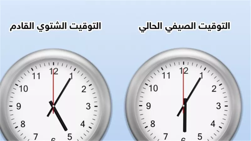 بدء «التوقيت الشتوي» 2025 رسميا.. اعرف ميعاد تغيير الساعة 