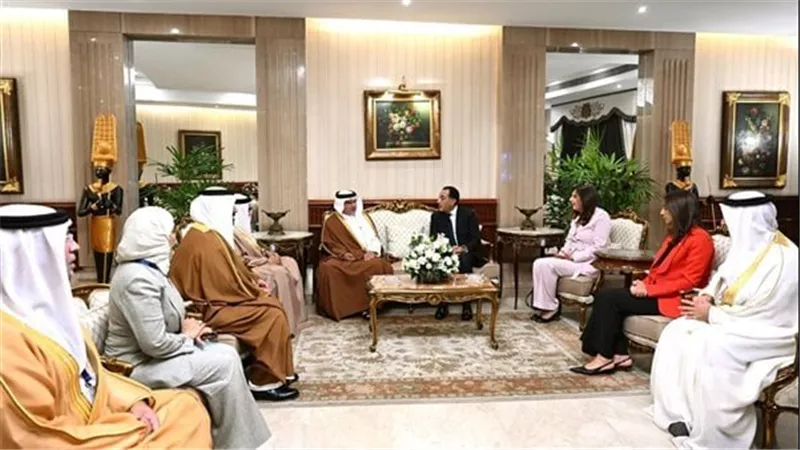 بيان مشترك بين مصر والبحرين بمناسبة زيارة ولي العهد لمصر