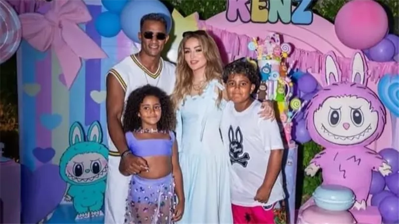 محمد رمضان يحتفل بعيد ميلاد ابنته «كنز» بأجواء عائلية ويصفها بـ«ملاكه الصغير»