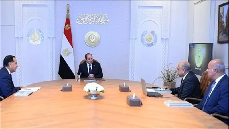 الرئيس السيسي يوجه بزيادة الاعتماد على الطاقات النظيفة في مزيج الطاقة المصري