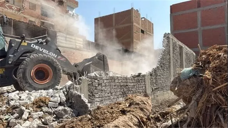 وزيرة التنمية تحيل مسؤولي الخانكة والإدارة الزراعية للنيابة