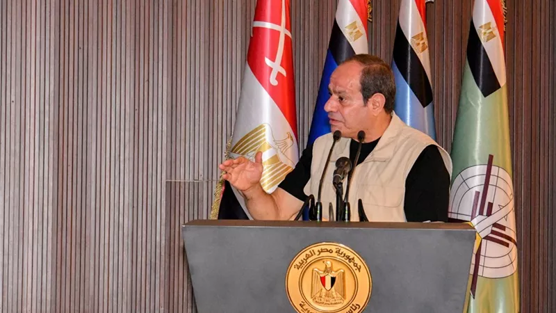 الرئيس السيسي.. لدينا إخلاص بمسارنا وثقة بعدالة موقفنا