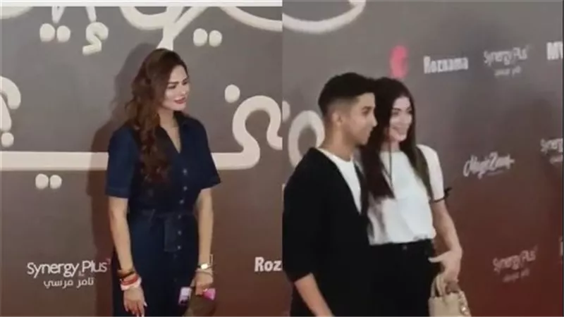 نجوم شباب يتصدرون ريد كاربت عرض فيلم «فيها إيه يعني»