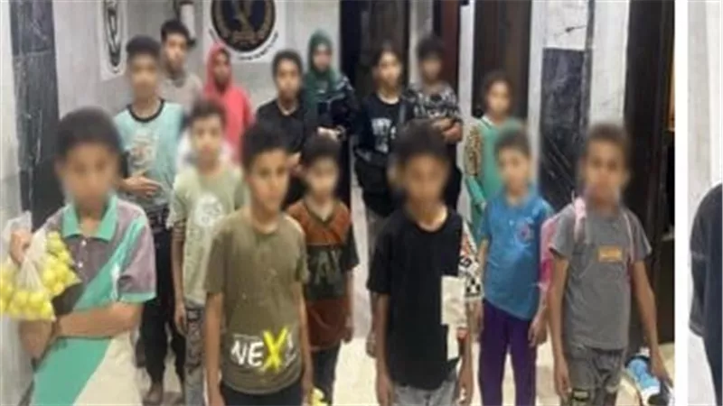 الشرطة تضبط متهمين باستغلال الأطفال في أعمال التسول