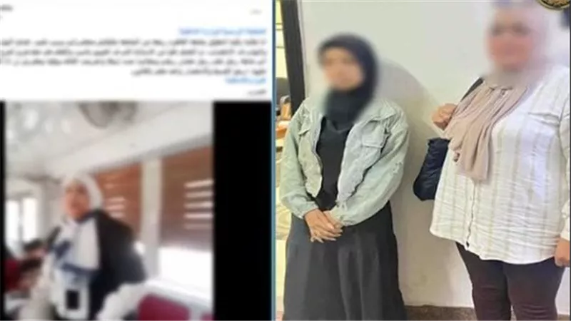 الأمن يضبط متهمة بالتعدي على طالبة في المترو