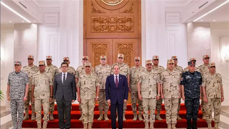 الرئيس السيسي يؤكد أن القوات المسلحة أنقذت مصر من السقوط