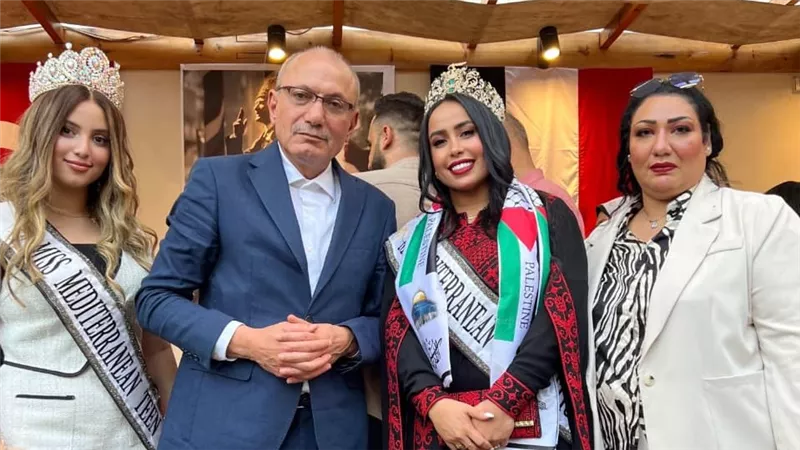 وفد ملكات الجمال يشارك في مبادرة تركيا لدعم فلسطين بالعاصمة المصرية