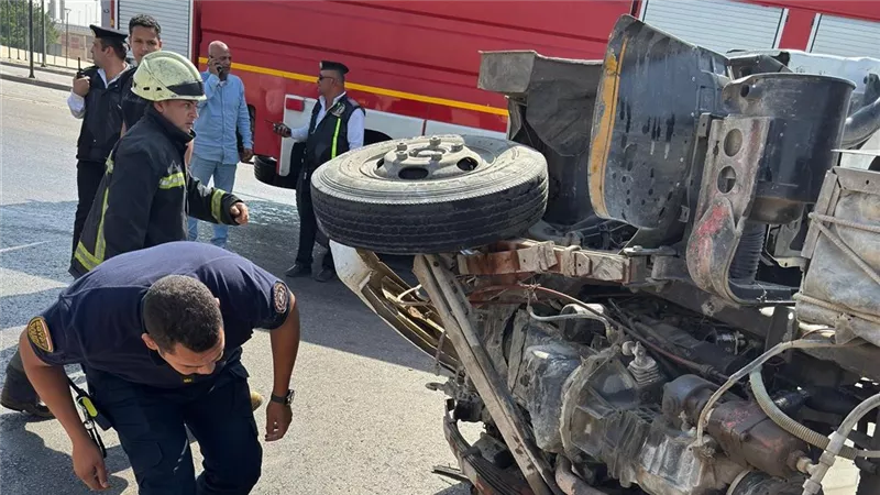 مصرع شاب في حادث تصادم مروع بسوهاج