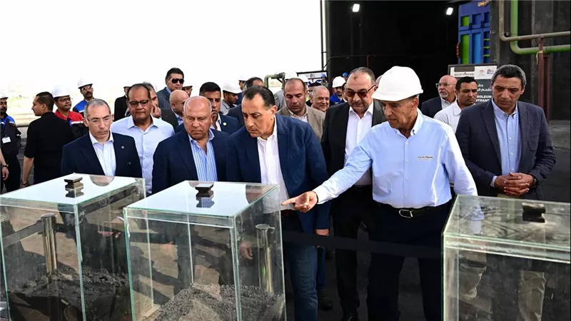 السخنة تشهد إعادة تشغيل مصنع إيجيبت أنود بحضور مدبولي