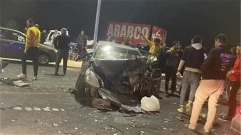 انقلاب ميكروباص بالصالحية الجديدة يصيب 10 عمال.. أسماء المصابين