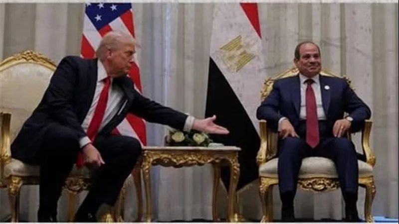 ترامب يدعو الشركات الأمريكية لزيادة استثماراتها داخل مصر