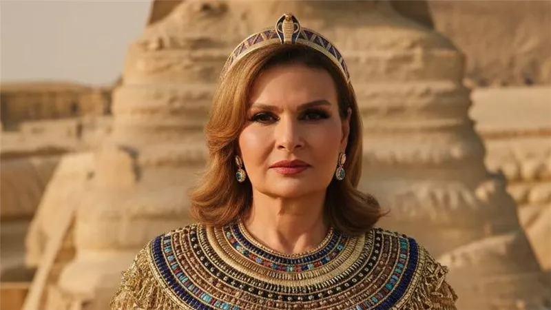 بالزي الفرعوني.. يسرا تتألق بـ«لوك AI» احتفاءً بافتتاح المتحف الكبير