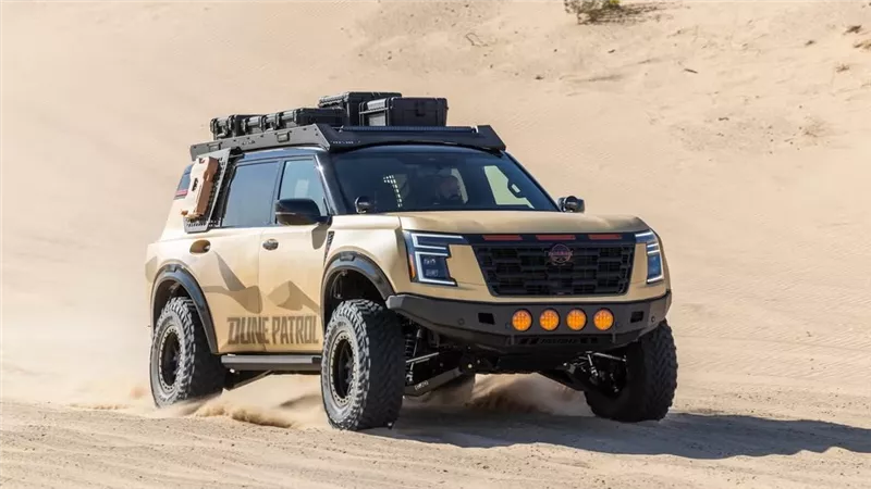 نسخة نيسان باترول NISMO الجديدة تغزو الطرق الوعرة