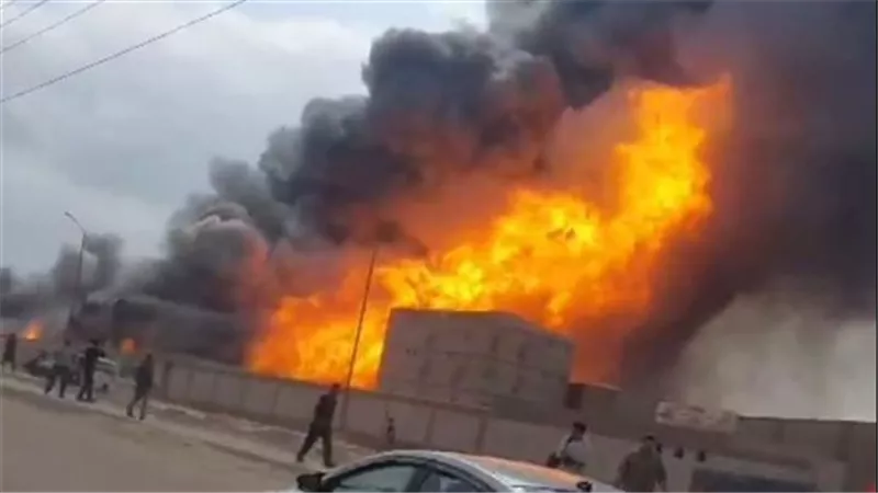 حريق مصنع أحبار بالمنوفية يودي بحياة شخص ويصيب 2