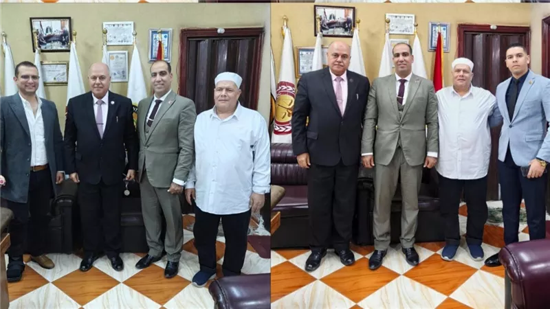 المستشار ثروت محمد في زيارة مميزة تجمع رموز القضاء والدعوة والإعلام والصحة بالعاشر من رمضان