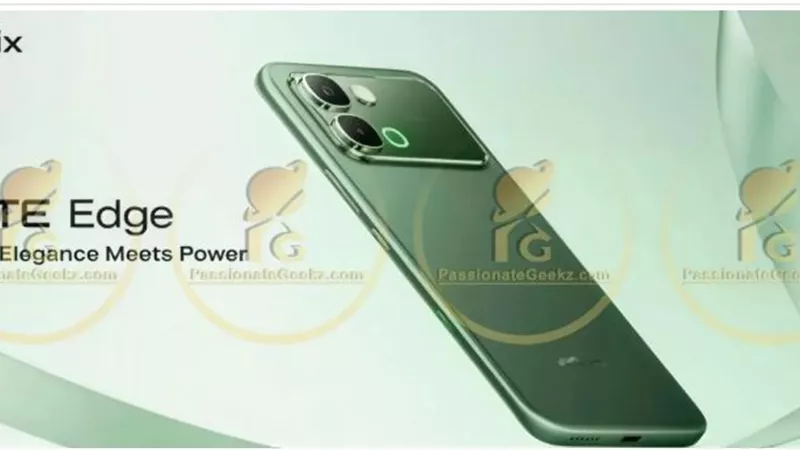 هاتف Infinix Note Edge الجديد بشاشة AMOLED وبطارية قوية