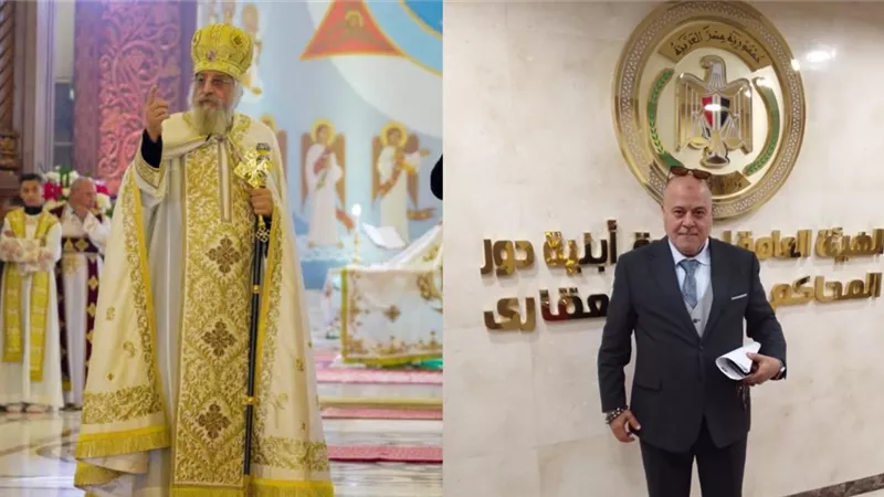 المستشار ثروت محمد يهنئ بابا الإسكندرية وبطريرك الكرازة المرقسية بعيد الميلاد المجيد