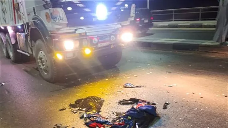 حادث تصادم مروع أعلى كوبري الواسطي يصيب 5 أشخاص