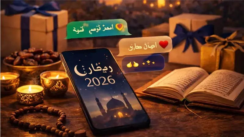 عبارات تهنئة مميزة لاستقبال رمضان 2026