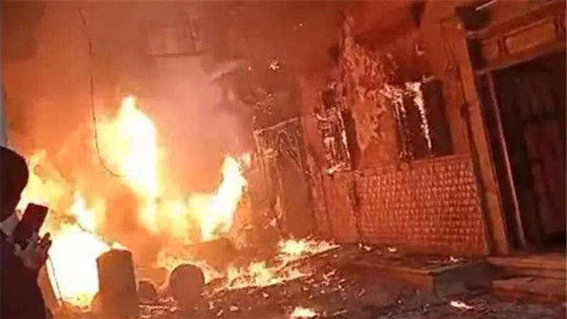 «حادث مأساوي بالفيوم».. إصابة 16 شخصاً إثر انفجار أسطوانة غاز