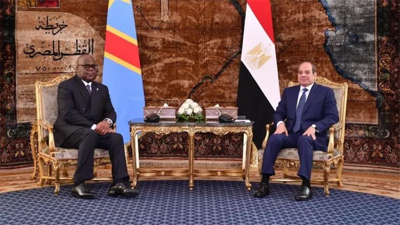 نص كلمة الرئيس السيسي بالمؤتمر الصحفي مع رئيس الكونغو الديمقراطية