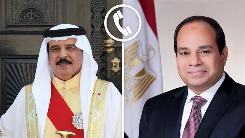 الرئيس السيسي يثمّن رعاية البحرين للجالية المصرية ويشيد بالعلاقات الأخوية