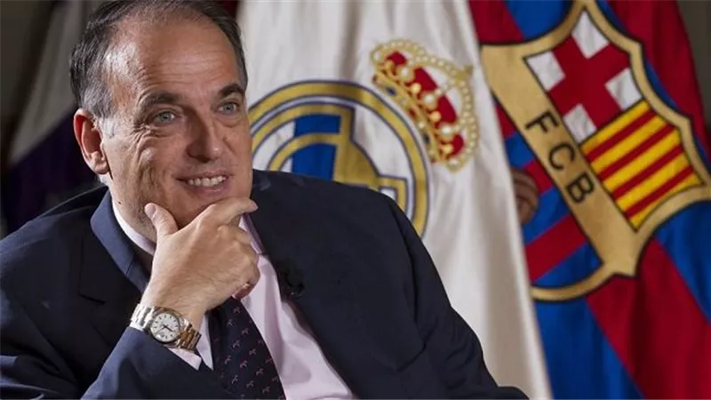 ريال مدريد ينتقد تيباس بشدة: تصريحاته لا تليق برئيس رابطة الليجا