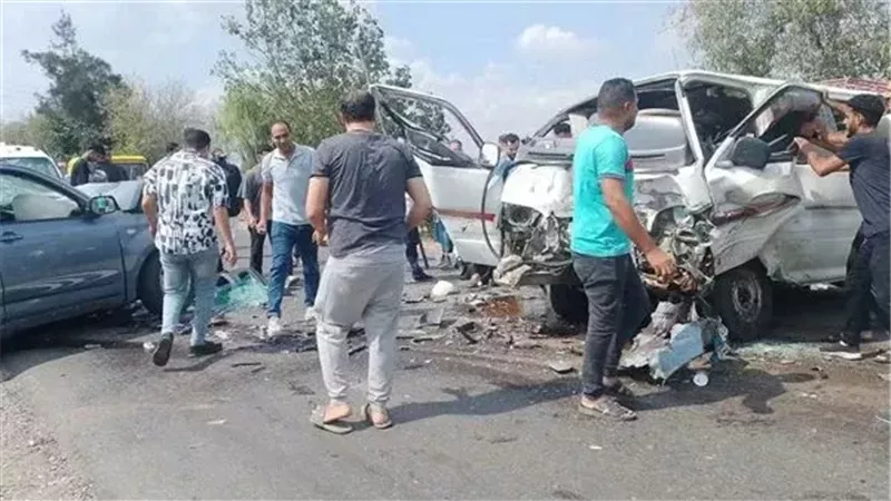 مصرع أم و3 من أطفالها وإصابة 4 آخرين في حادث تصادم بالبحيرة
