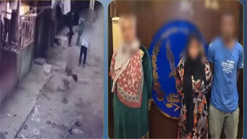 ضبط شقيقين بتهمة التعدي على زوجة عمهما وإلقاء الحجارة عليها بالقليوبية